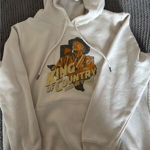 Cream Graphic Hoodie